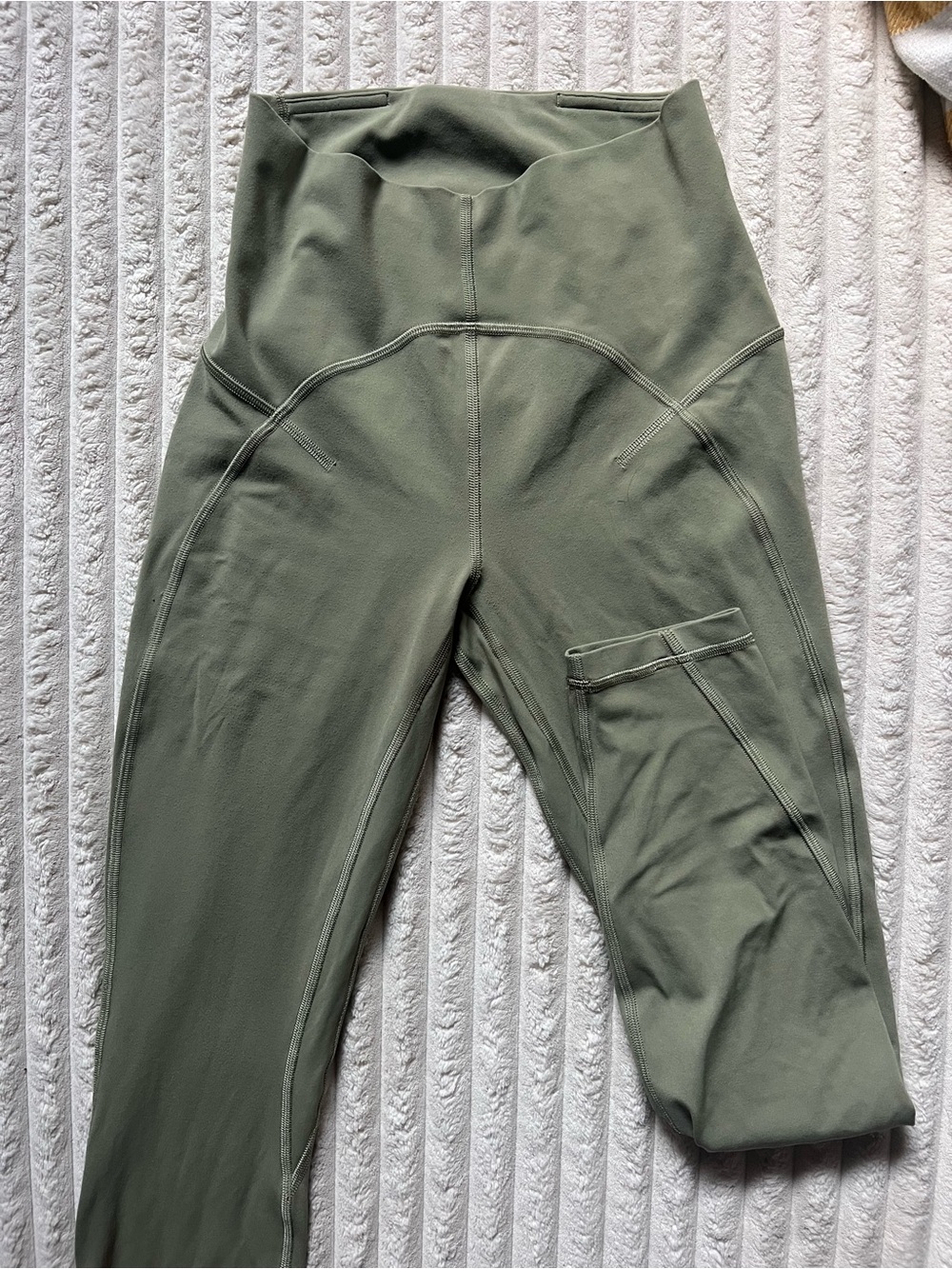lululemon athletica Olive Green High-Rise Leggings